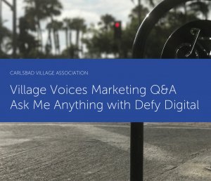 Village Voices DIY Series - Marketing Q&A with Defy Digital Marketing